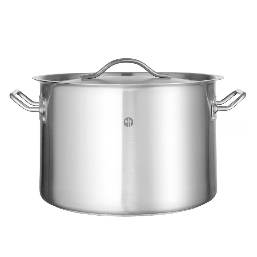 832837_OBW_2021_03_IMG8662 Pentola da stufato con coperchio, HENDI, Budget Line, 14L, ⌀300x(H)200mm - immagine 1