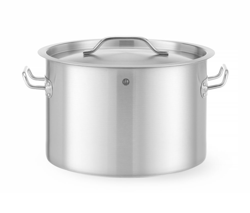 832844_OBW_2023_01_IMGP5642 Pentola da stufato con coperchio, HENDI, Budget Line, 23L, ⌀350x(H)240mm - immagine 1