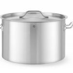 Pentola da stufato con coperchio, HENDI, Budget Line, 32L, ⌀400x(H)260mm