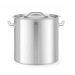 Pentola alta per stufato - con coperchio, HENDI, Budget Line, 21L, ⌀300x(H)300mm