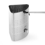 Cestello per cuocere la pasta, HENDI, Profi Line, 1,5L, 160x160x(H)230mm