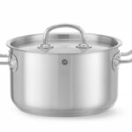 Tegame con coperchio per carne, HENDI, Kitchen Line, 3,5L, ⌀200x(H)115mm