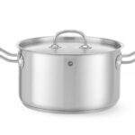 Tegame con coperchio per carne, HENDI, Kitchen Line, 6L, ⌀240x(H)135mm