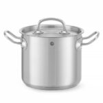 Pentola da stufato alta - con coperchio, HENDI, Kitchen Line, 45L, ⌀400x(H)360mm