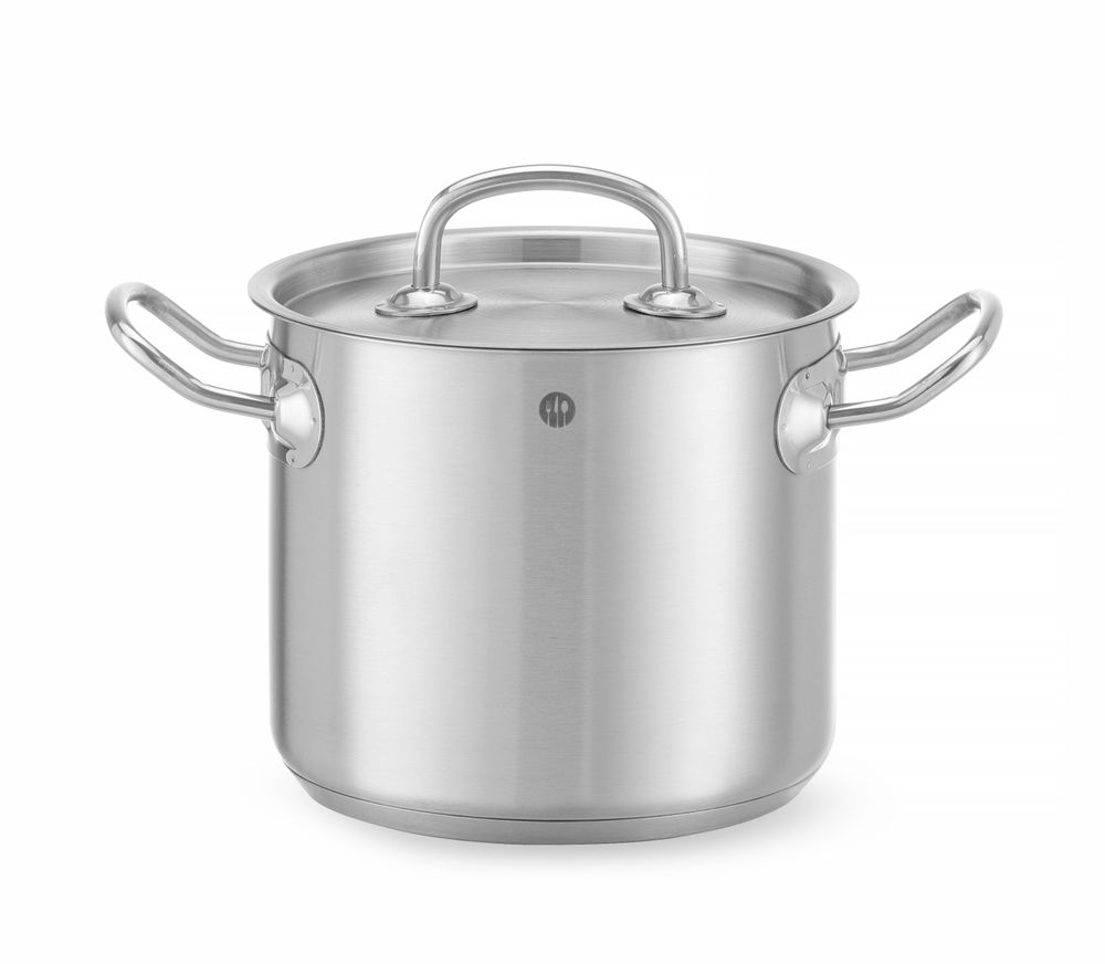 837146_OBW_2023_01_IMGP5620 Pentola da stufato alta - con coperchio, HENDI, Kitchen Line, 45L, ⌀400x(H)360mm - immagine 1