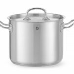 Pentola da stufato alta - con coperchio, HENDI, Kitchen Line, 5L, ⌀200x(H)160mm