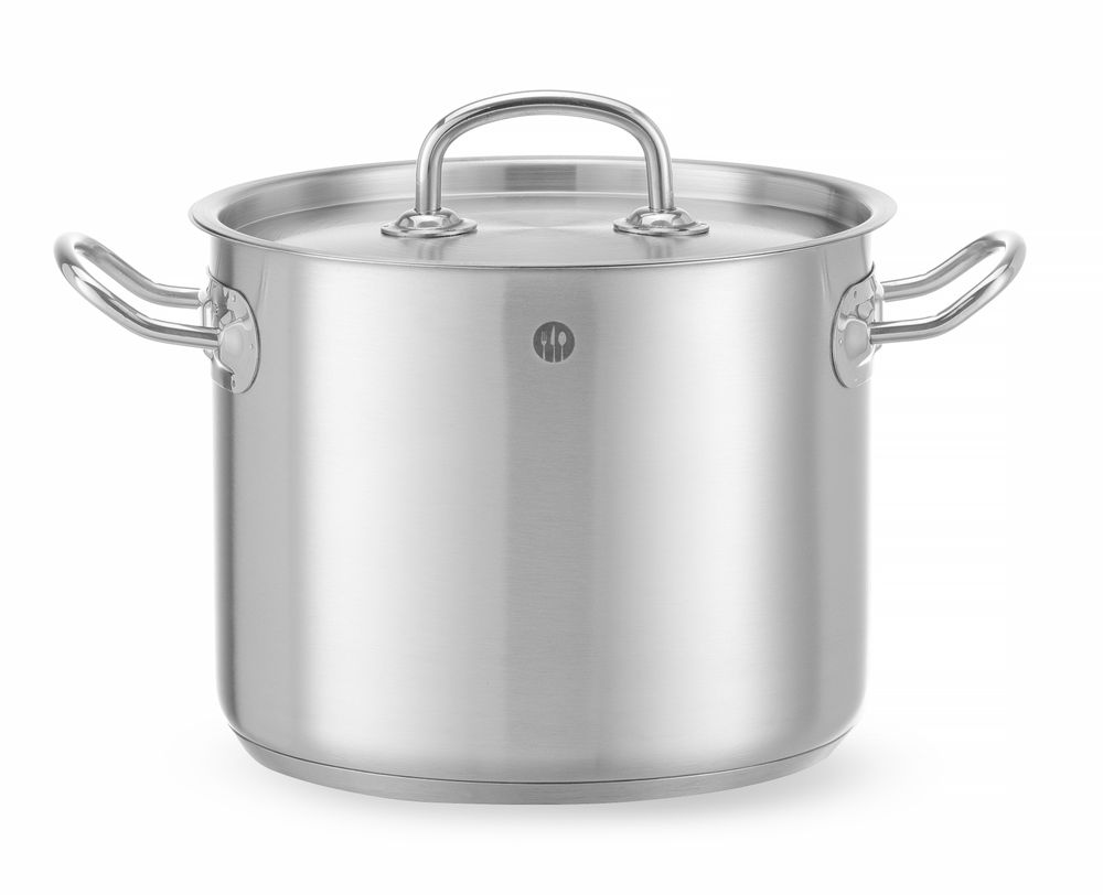 837207_OBW_2023_01_IMGP5616 Pentola da stufato alta - con coperchio, HENDI, Kitchen Line, 5L, ⌀200x(H)160mm - immagine 1