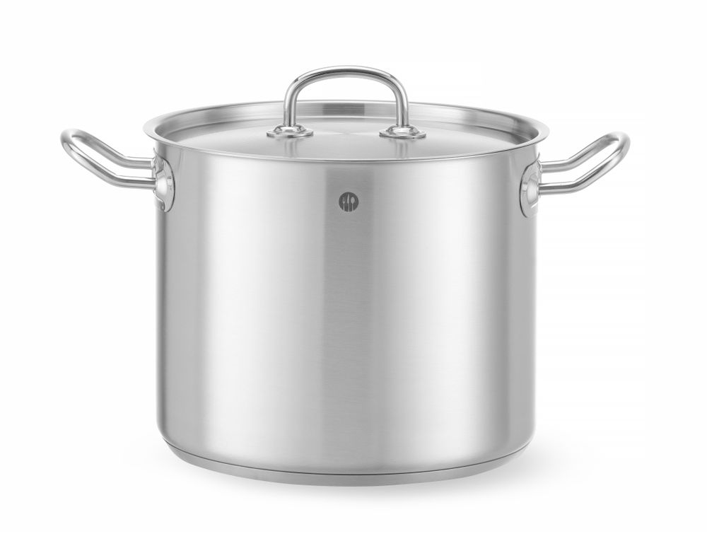 837306_OBW_2023_01_IMGP5611 Pentola da stufato alta - con coperchio, HENDI, Kitchen Line, 9L, ⌀240x(H)200mm - immagine 1