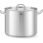Pentola da stufato alta - con coperchio, HENDI, Kitchen Line, 13,5L, ⌀280x(H)220mm