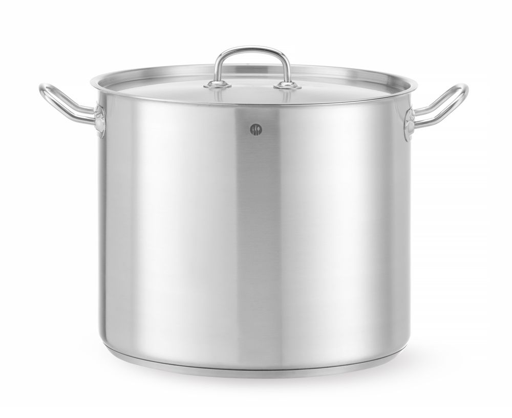 837603_OBW_2023_01_IMGP5609 Pentola da stufato alta - con coperchio, HENDI, Kitchen Line, 21L, ⌀320x(H)270mm - immagine 1
