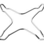 Supporto adattatore per pentole, HENDI, 255x255x(H)25mm