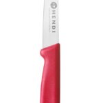 Coltello per verdure appuntito., HENDI, Rosso, (L)192mm
