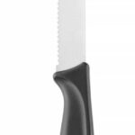 Coltello da bistecca, seghettato., HENDI, Nero, (L)227mm