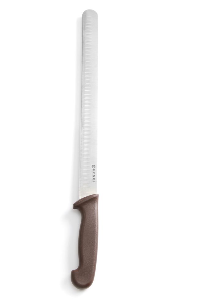 842966 Coltello per prosciutto/salmone, HENDI, Marrone, (L)490mm - immagine 1