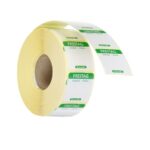 Etichette di sicurezza alimentare giornaliere, multiuso, facilmente rimovibili, HENDI, Venerdì, Verde, 1000 pezzi, 25x25mm
