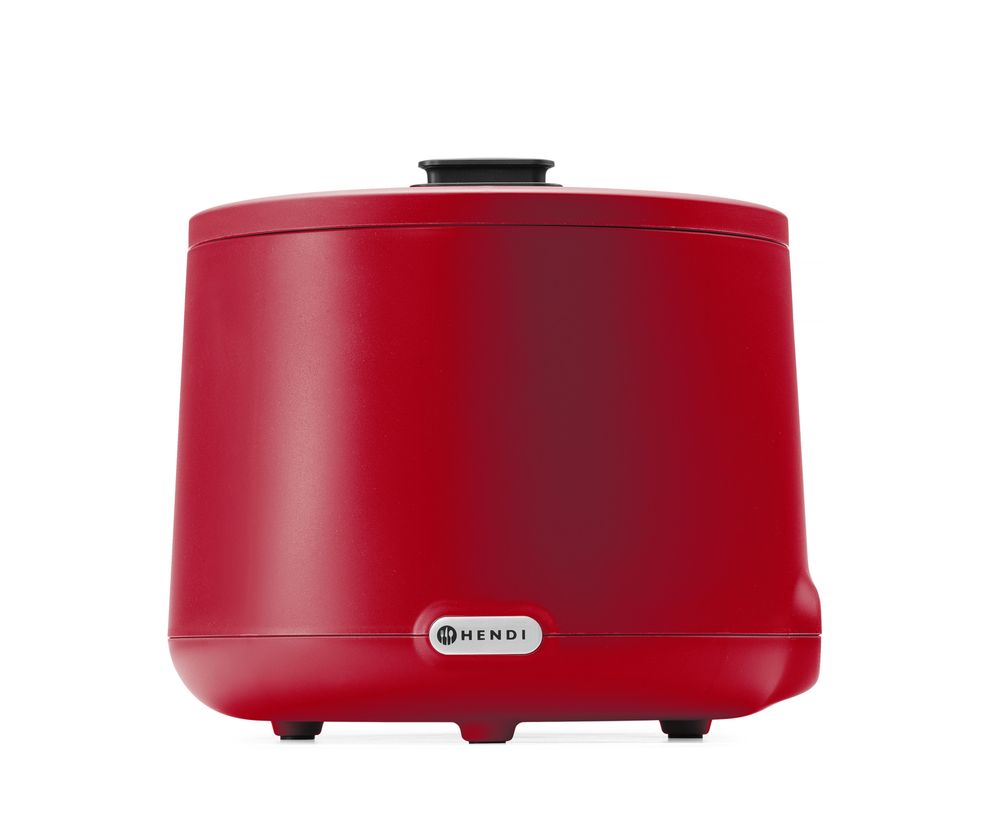 860571_OBW_2025_11_IMGP8057 Bollitore per zuppe UNIQ, HENDI, designed by Robert Bronwasser, 8L, Rosso, 230V/500W, ⌀365x(H)325mm - immagine 1