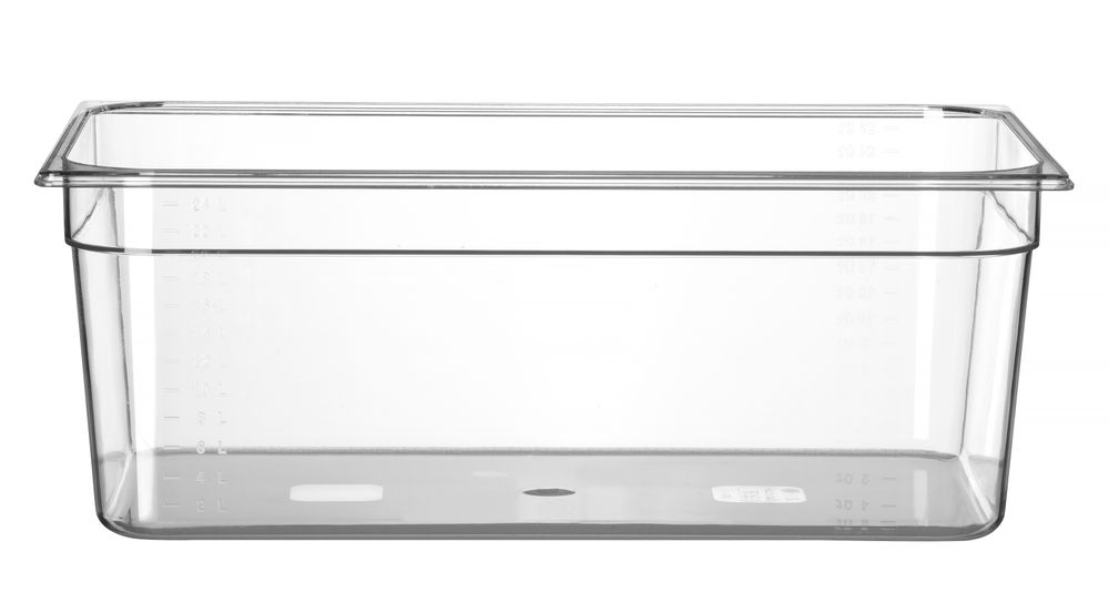 861202_OBW_2024_02_IMGP3287 Contenitore Gastronorm 1/1, HENDI, Profi Line, GN 1/1, 24L, Trasparente, 530x325x(H)200mm - immagine 1