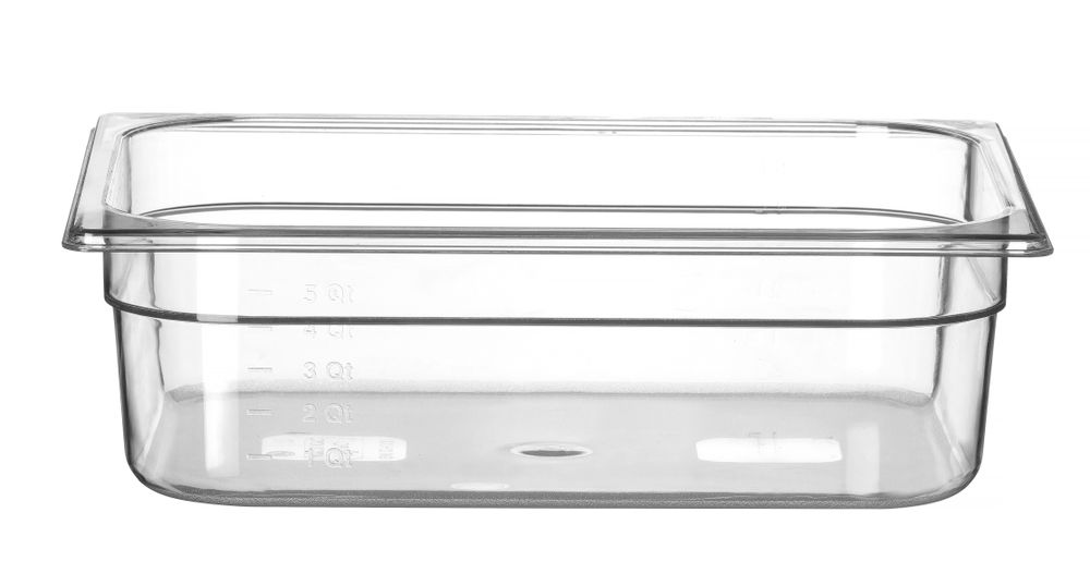 861424_OBW_2024_02_IMGP3260 Contenitore Gastronorm 1/2, HENDI, Profi Line, GN 1/2, 6,5L, Trasparente, 325x265x(H)100mm - immagine 1