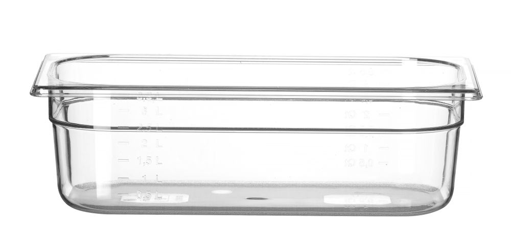 861523_OBW_2024_02_IMGP3268 Contenitore Gastronorm 1/3, HENDI, Profi Line, GN 1/3, 4L, Trasparente, 325x176x(H)100mm - immagine 1