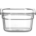 Contenitore Gastronorm 1/6, HENDI, Profi Line, GN 1/6, 1,6L, Trasparente, 176x162x(H)100mm