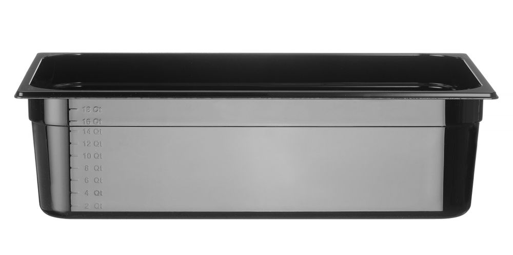 862216_OBW_2024_02_IMGP3345 Contenitore Gastronorm 1/1, HENDI, Profi Line, GN 1/1, 21L, Nero, 530x325x(H)150mm - immagine 1