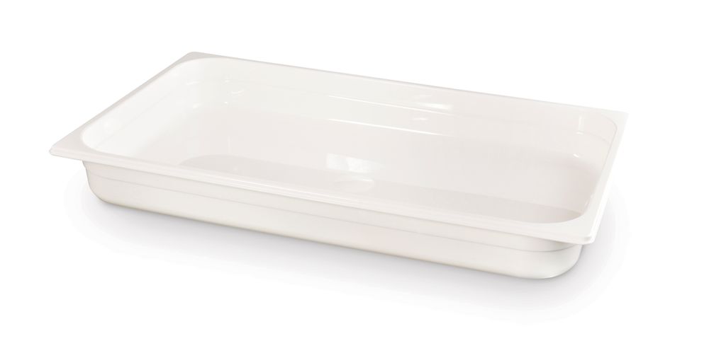 862285_2019 Contenitore Gastronorm 1/1, HENDI, GN 1/1, 9L, Bianco, 530x325x(H)65mm - immagine 1