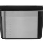 Contenitore Gastronorm 1/2, HENDI, Profi Line, 12,5L, Nero, 325x265x(H)200mm