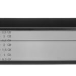 Contenitore Gastronorm 1/3, HENDI, Profi Line, GN 1/3, 4L, Nero, 325x176x(H)100mm
