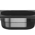 Contenitore Gastronorm 1/6, HENDI, Profi Line, GN 1/6, 1L, Nero, 176x162x(H)65mm