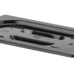 Coperchio Gastronorm, HENDI, GN 1/4, Nero, 265x162mm