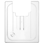 Coperchio Gastronorm con apertura per sous vide, HENDI, GN 1/2, Trasparente, 265x325mm