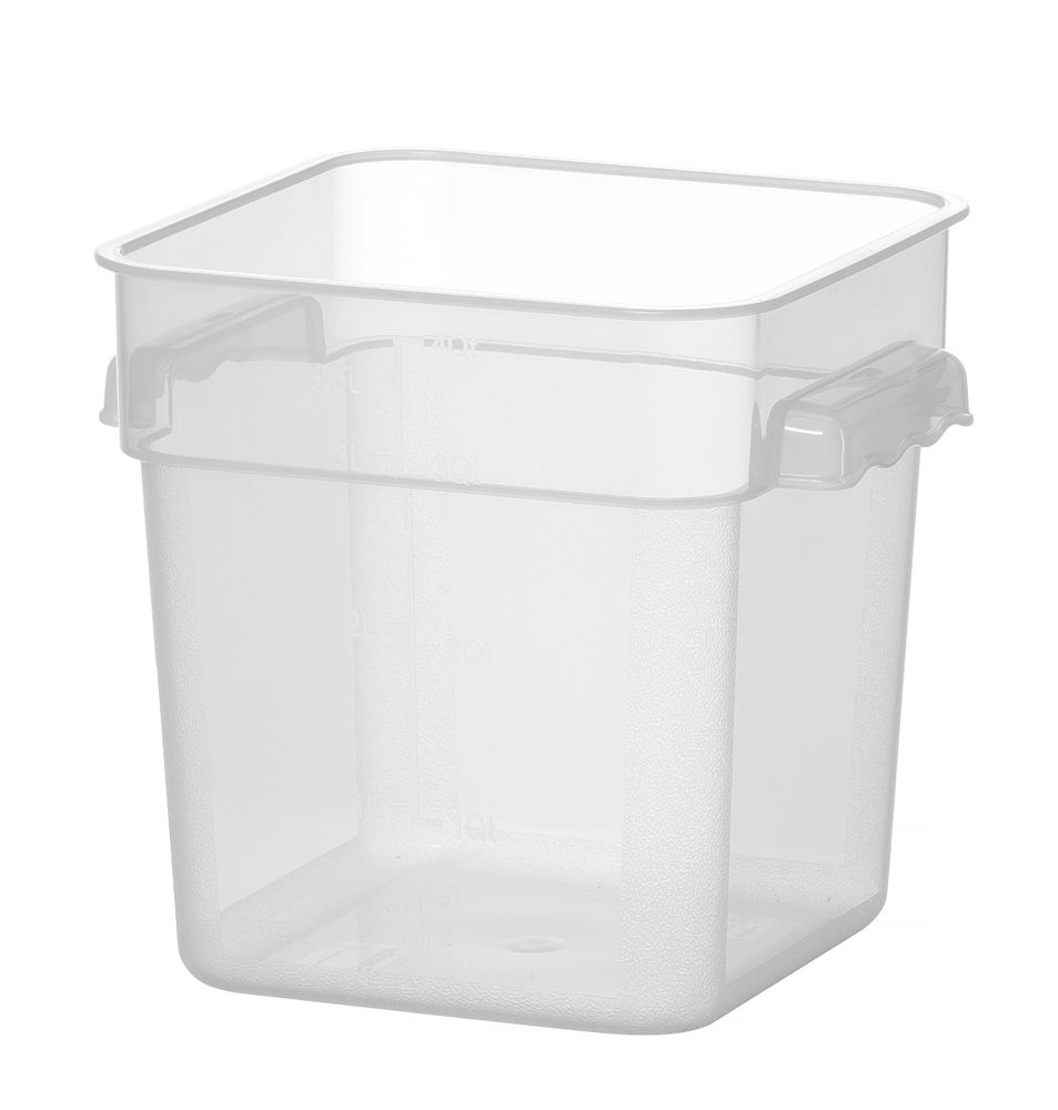 870914_OBW_2022_01_IMGP4575 Contenitore per alimenti graduato, HENDI, 3,8L, 190x190x(H)180mm - immagine 1