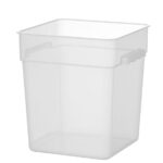 Contenitore per alimenti graduato, HENDI, 17,2L, 290x290x(H)320mm