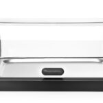 Display di raffreddamento Roll-top Duo UNIQ, HENDI, designed by Robert Bronwasser, Singolo, Nero, 460x355x(H)220mm, rettangolare