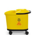 Secchio per scopa, HENDI, 16L, Giallo, 405x296x(H)340mm