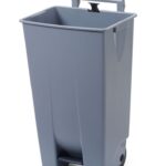 Contenitore rifiuti, HENDI, 120L, Grigio chiaro, 510x425x(H)875mm