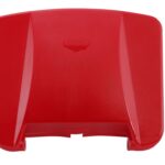 Coperchio per contenitore della spazzatura, HENDI, Rosso, 505x415mm