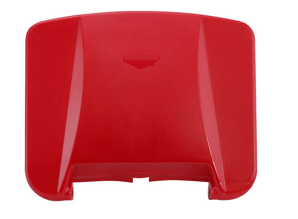 873496_OBW_2025_01_IMGP8215 Coperchio per contenitore della spazzatura, HENDI, Rosso, 505x415mm - immagine 1