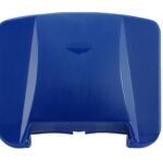 Coperchio per contenitore della spazzatura, HENDI, Blu, 505x415mm