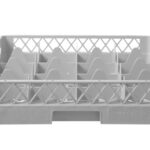 Cestello per lavastoviglie per bicchieri, HENDI, 16 settori, 500x500x(H)104mm