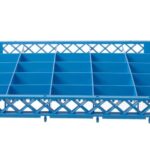 Rialzo per cestello per lavastoviglie, HENDI, 25 settori 88x88 mm, 500x500x(H)45mm