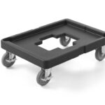 Carrello per contenitori termici, AmerBox, 530x710x(H)230mm
