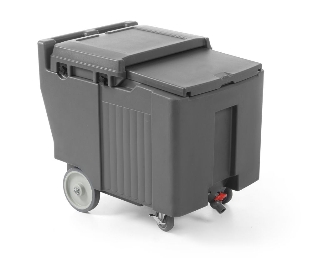 877883_2018 Contenitore per ghiaccio, isolato, AmerBox, 110L, 585x800x(H)745mm - immagine 1