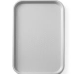 Vassoio fast food in polipropilene GN 1/1, AmerBox, GN 1/1, Grigio chiaro, 530x325x(H)20mm