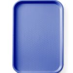 Vassoio fast food in polipropilene GN 1/1, AmerBox, GN 1/1, Blu, 530x325x(H)20mm