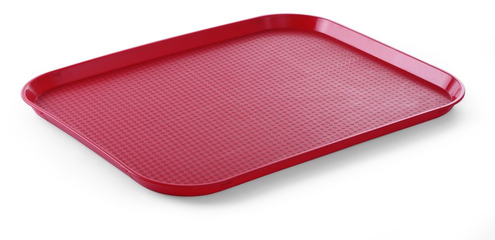 878811 Vassoi da servizio grandi, AmerBox, Rosso, 350x450x(H)20mm - immagine 1