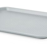 Vassoi da fast food medi, AmerBox, Grigio chiaro, 305x415x(H)20mm