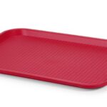 Vassoi da fast food medi, AmerBox, Rosso, 305x415x(H)20mm
