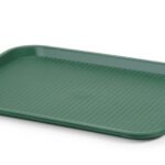 Vassoi da fast food medi, AmerBox, Verde, 305x415x(H)20mm
