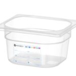 Contenitore Gastronorm 1/6, HENDI, GN 1/6, 1,6L, Trasparente, 176x162x(H)100mm